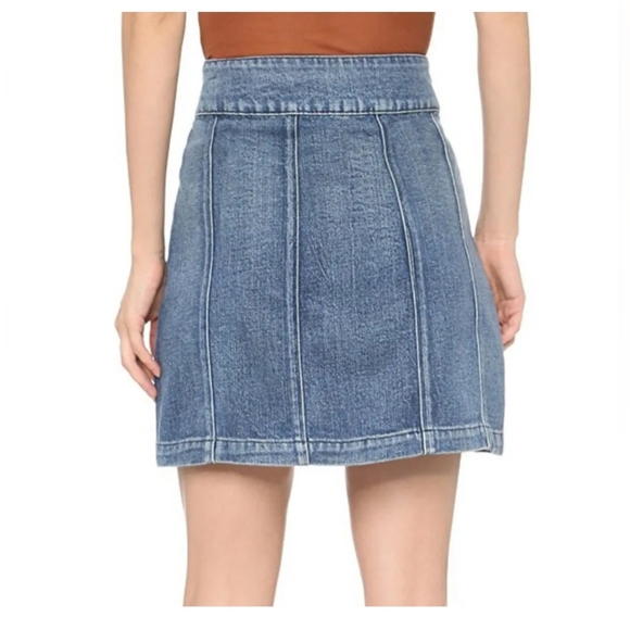 Frame Denim Le Panel Mini Skirt Size 28 - Picture 5 of 9